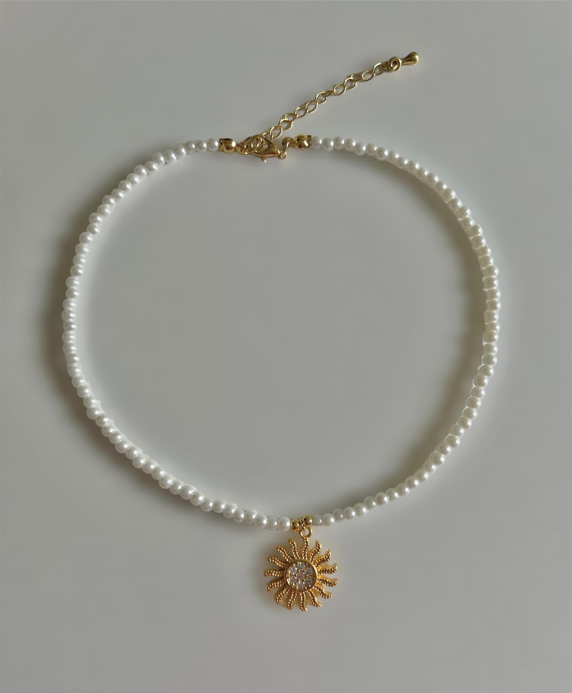 Sun Pearl Necklace